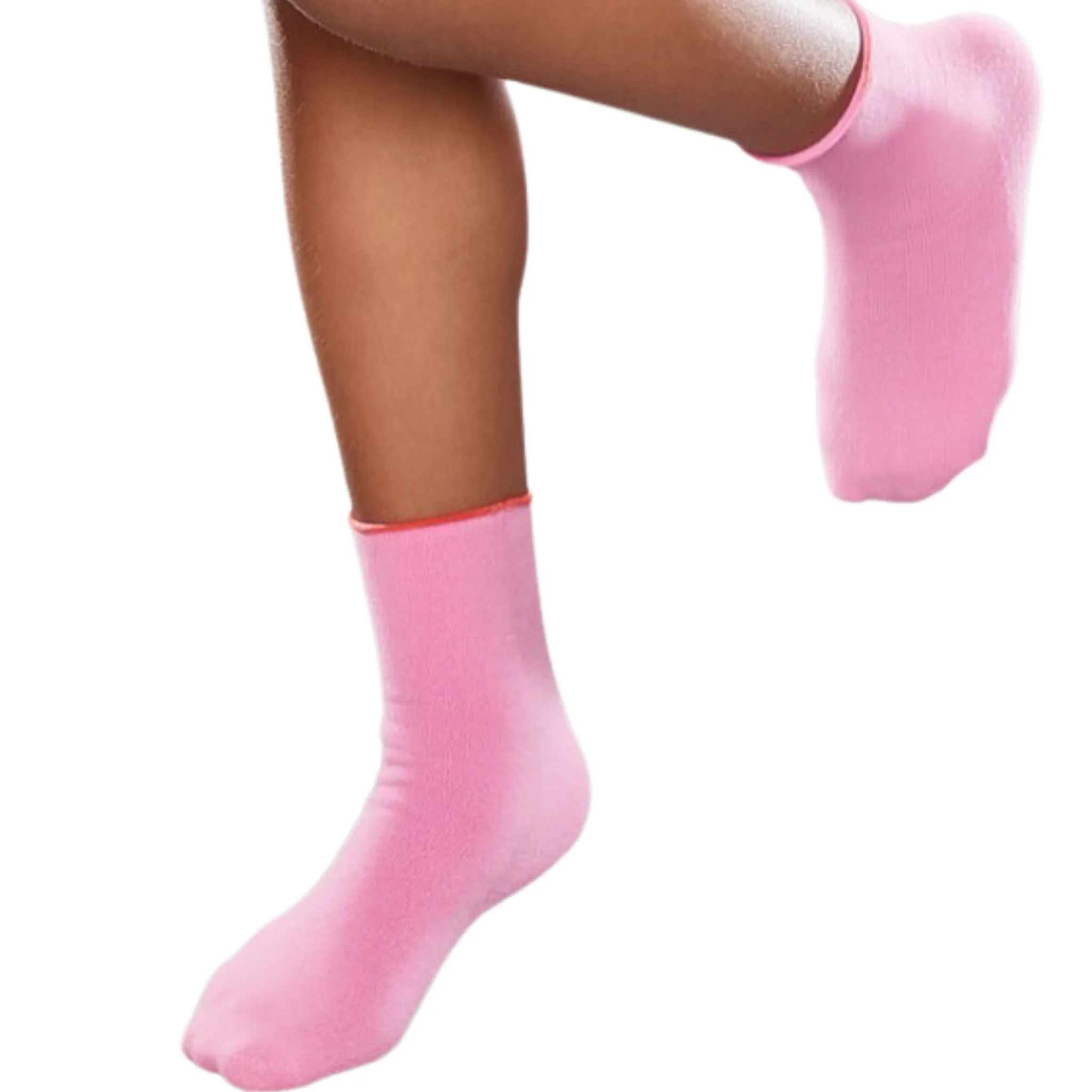 SmartKnitKIDS - Absolutely Seamless Socks - Ultimate comfort sock - Pink/Purple/White - Value Pack - Image 3