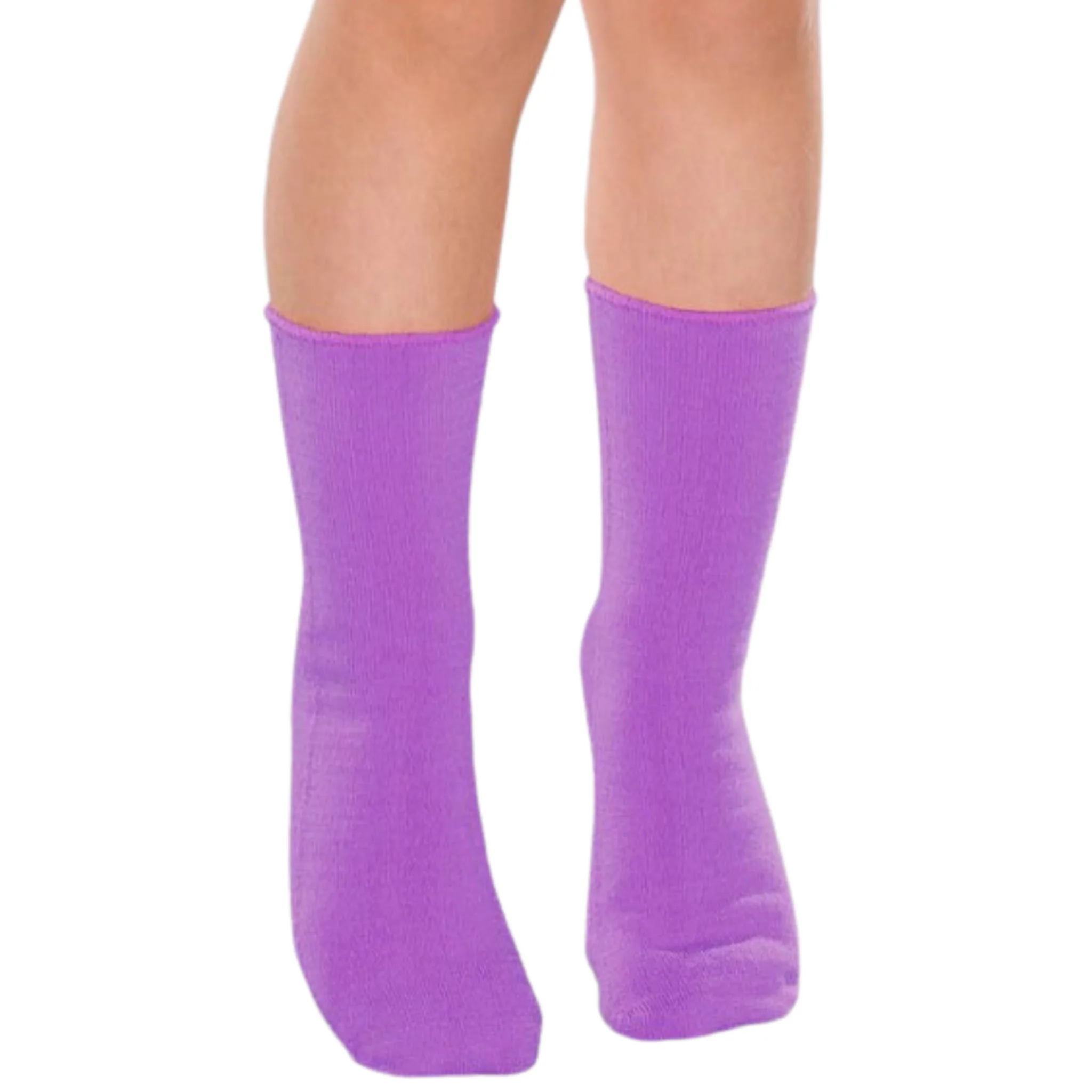 SmartKnitKIDS - Absolutely Seamless Socks - Ultimate comfort sock - Pink/Purple/White - Value Pack - Image 4