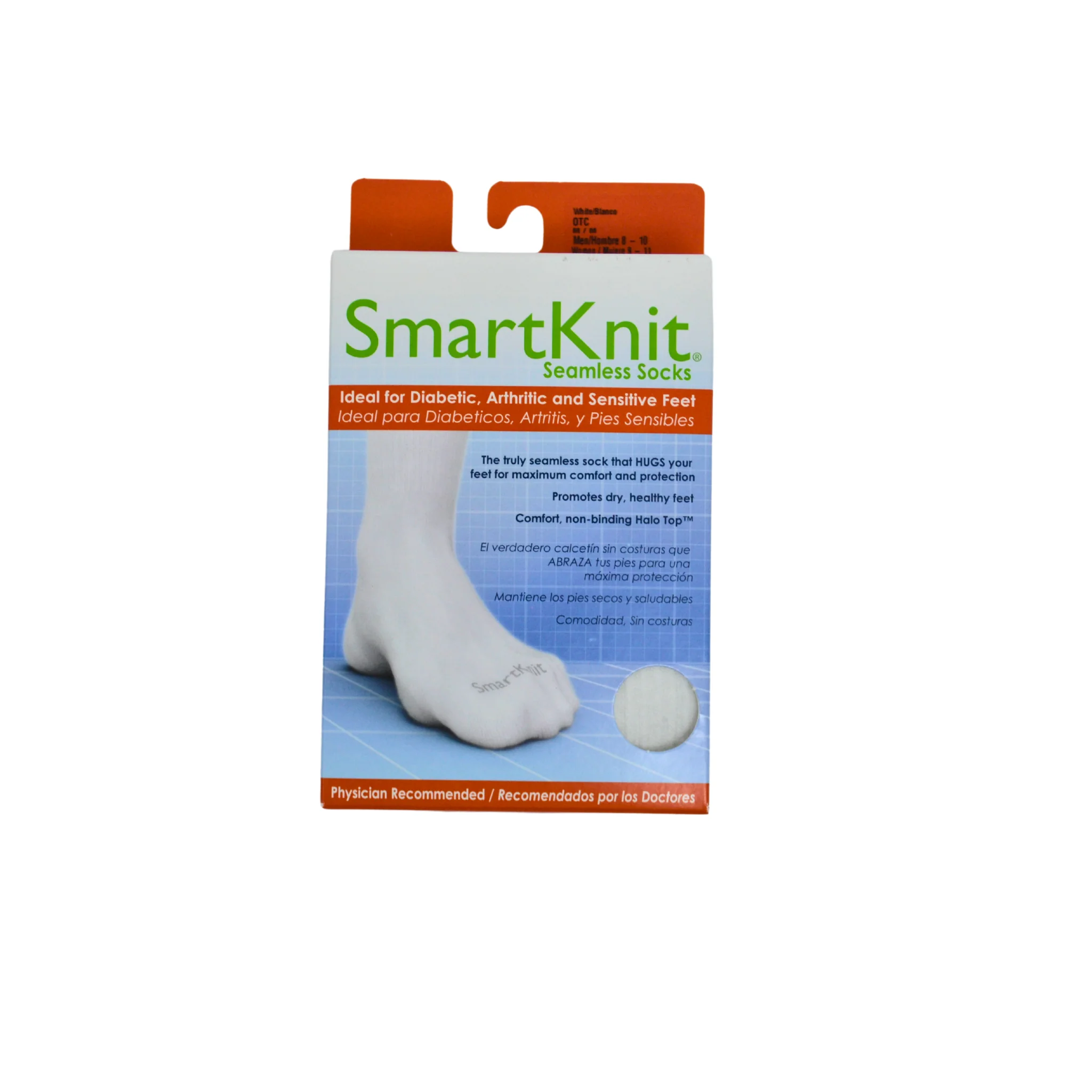 SmartKnit - Adult Seamless Sensitivity Socks - Mini Crew - Image 8