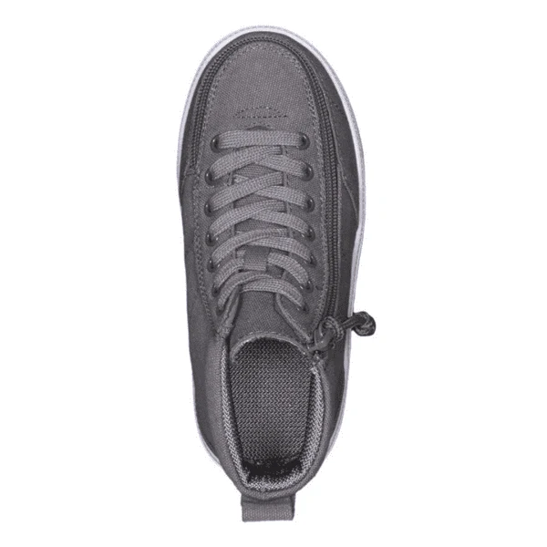 Billy Footwear (Kids) DR Fit - High Top DR Canvas Dark Grey - Image 3