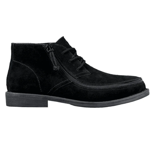 Billy Footwear (Mens) - Chukka Boots Suede Black - Image 3