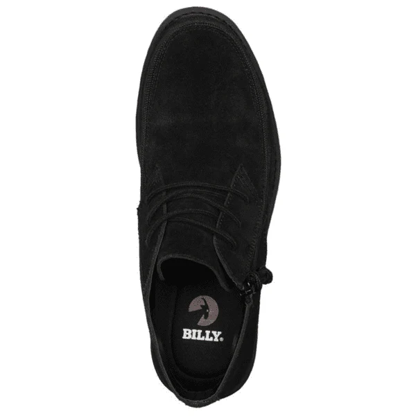 Billy Footwear (Mens) - Chukka Boots Suede Black - Image 4