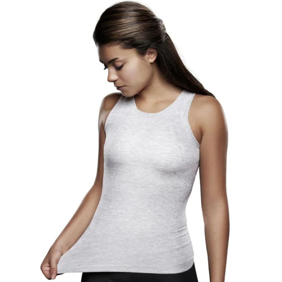 Knit-Rite - Lightweight Unisex Seamless Vest Torso Brace Interface - V-Neck - Image 3