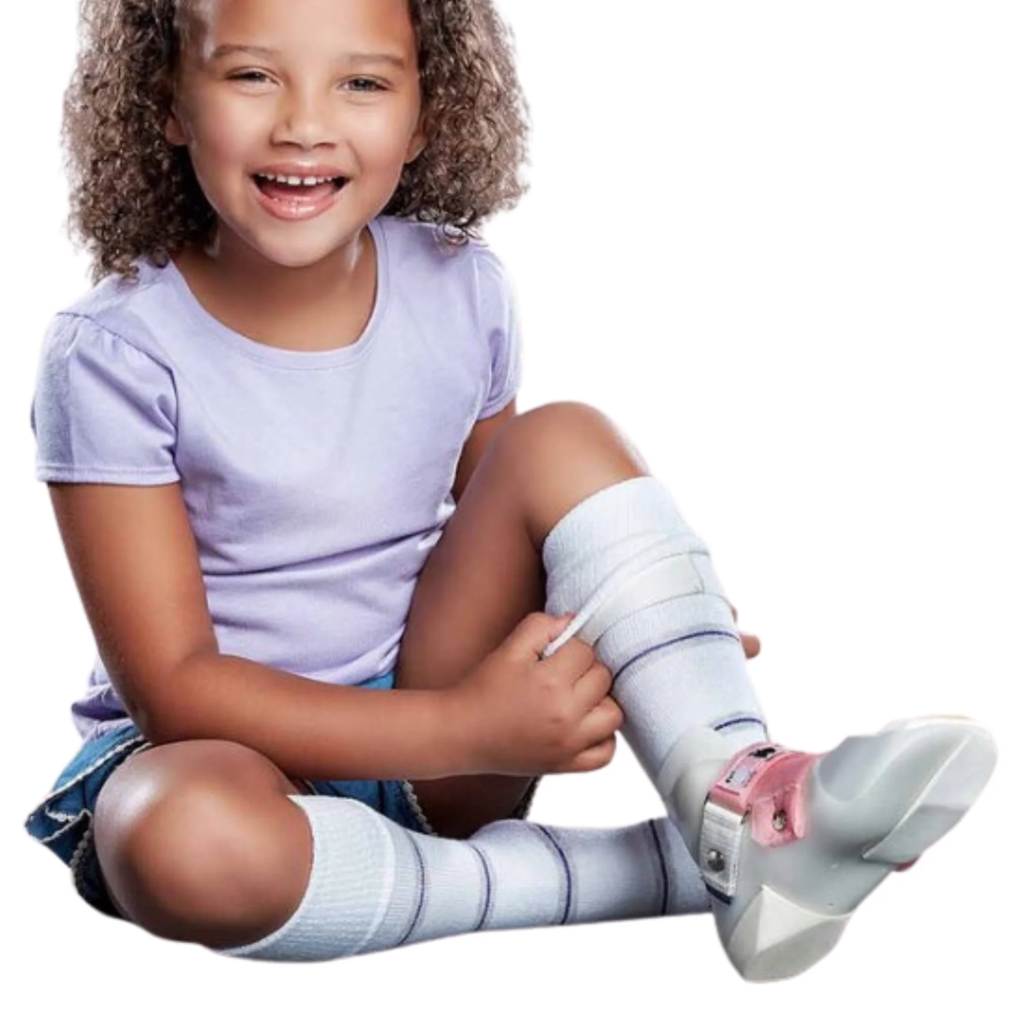 Knitrite - Patterned AFO Socks for Kids - Core Spun - 1 pair pack - Image 4