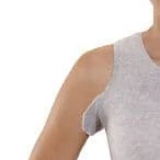Knit-Rite - Unisex Seamless Vest Torso Interface for Brace- V-Neck with Double Axilla Flaps - Image 3